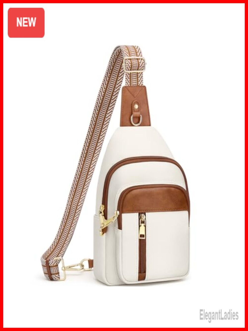 Anti Theft Crossbody Bag RFID Sling Travel Faux Leather Women